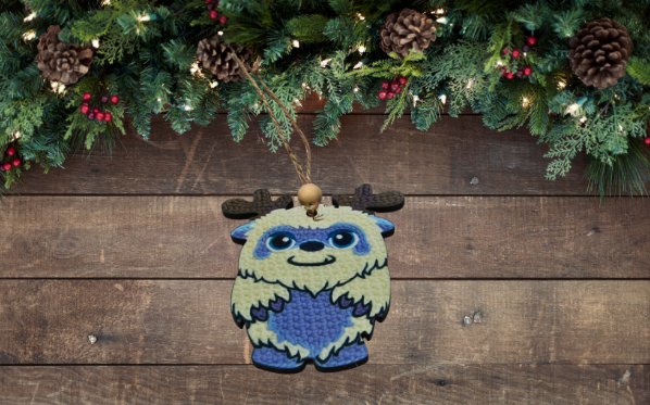 MDF - Reindeer Gnome Shaped Sublimated Ornament Cryptids