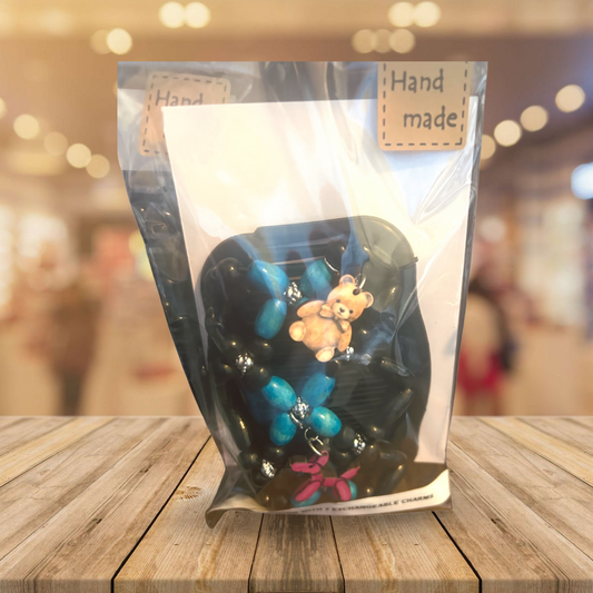 Double Comb Hair Clip With Sublimated Interchangeable Charms