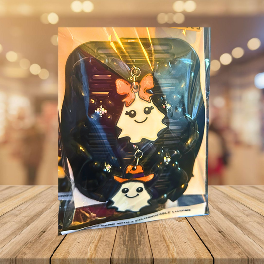 Double Comb Hair Clip With Sublimated Interchangeable Charms