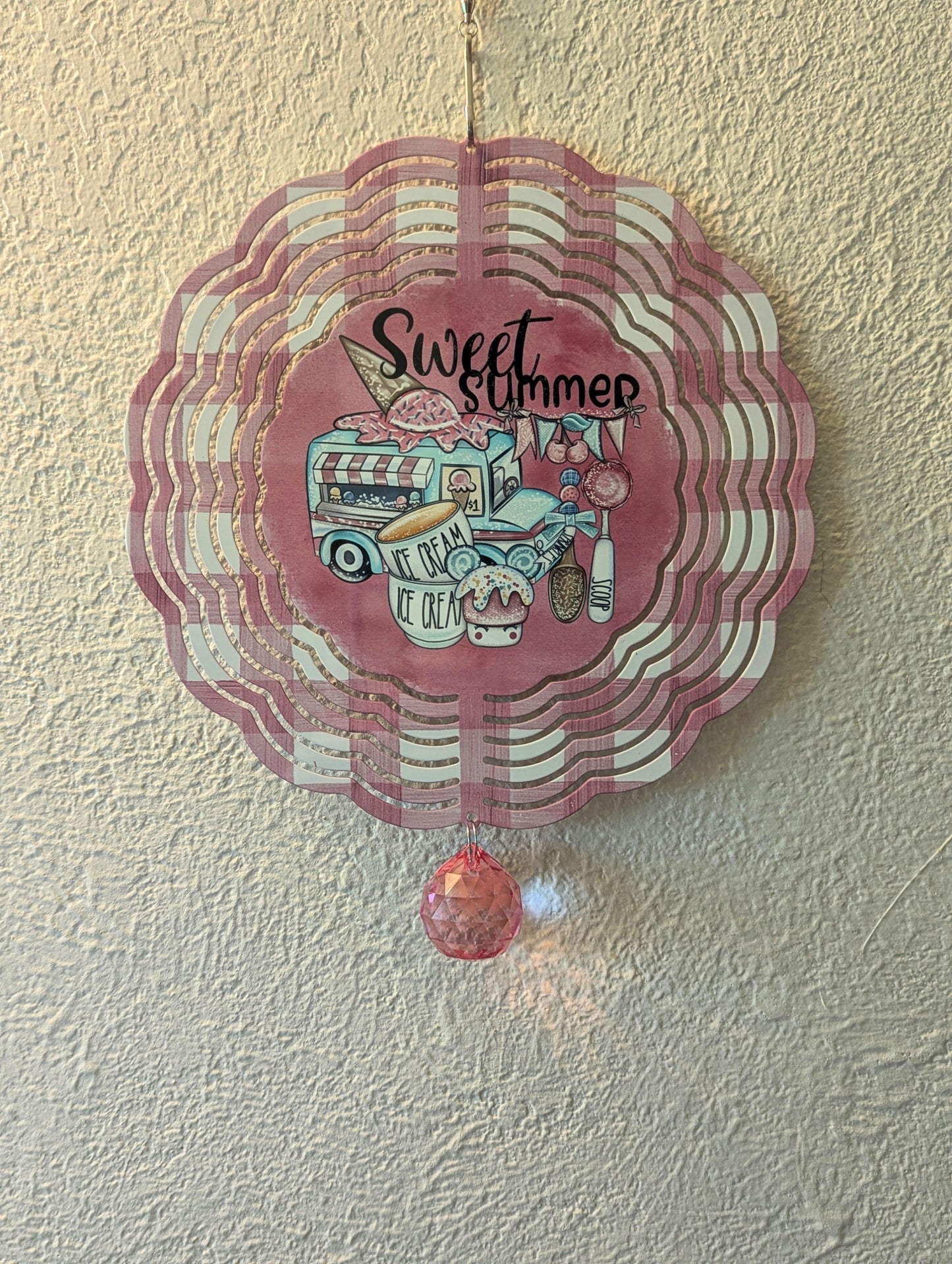 8 inch Wind Spinner Sublimated