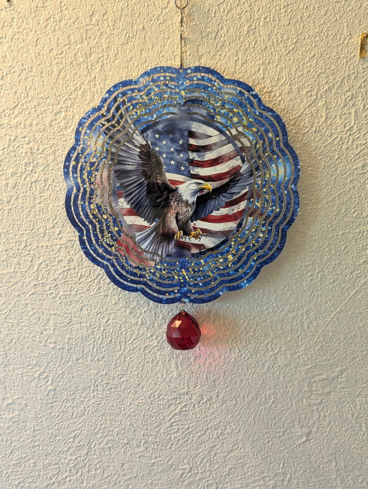 8 inch Wind Spinner Sublimated