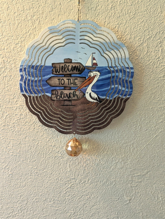 8 inch Wind Spinner Sublimated