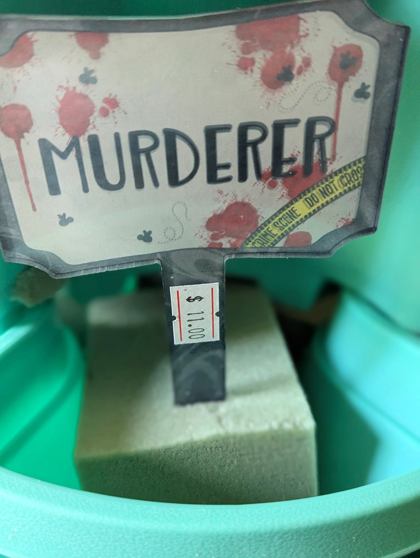 Acrylic Rectangle Shaped Sublimated Garden Stake