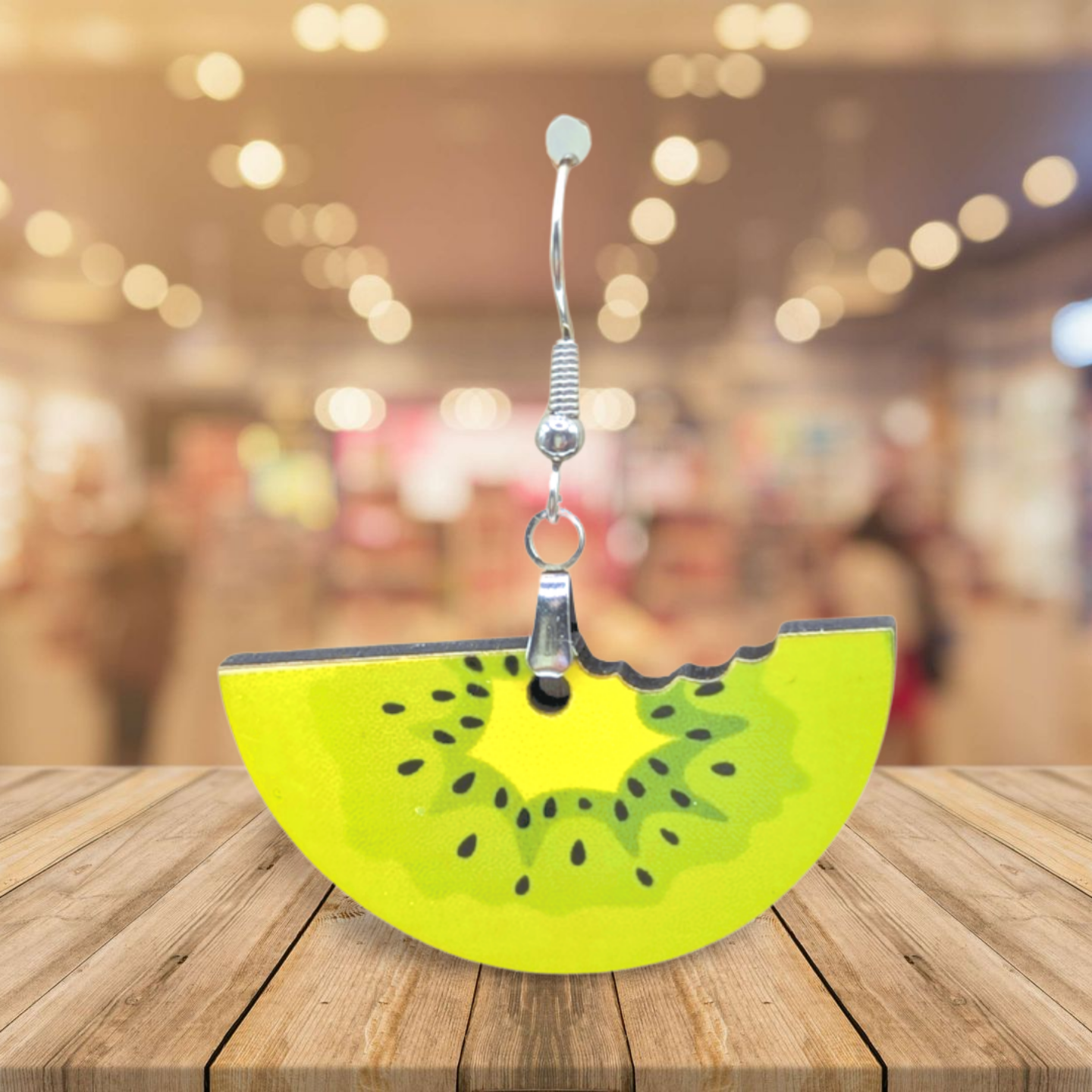 Fruit Wedge Shaped Sublimated Earrings 1.5 inch