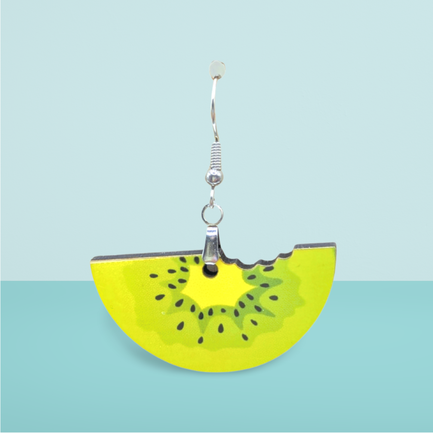 Fruit Wedge Shaped Sublimated Earrings 1.5 inch