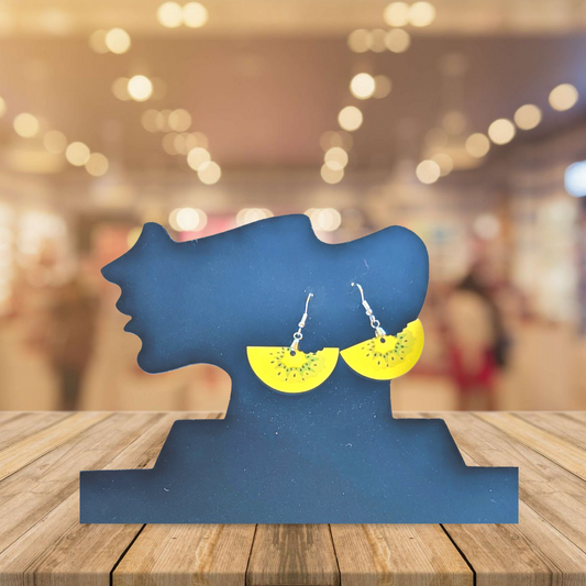 Fruit Wedge Shaped Sublimated Earrings 1.5 inch