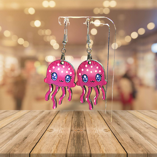 Jellyfish Sublimated Earrings