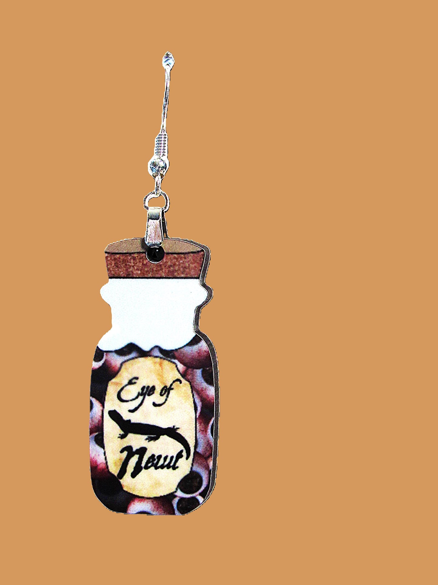 Vial Shaped Sublimated Earrings