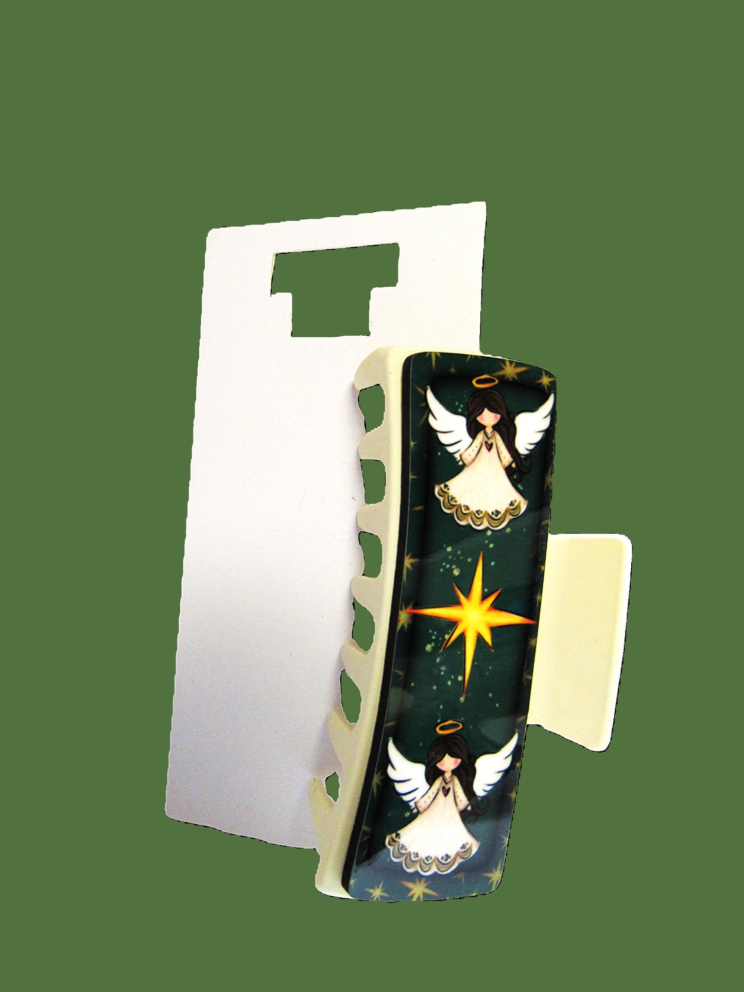 Christmas Sublimated Hair Clips Large