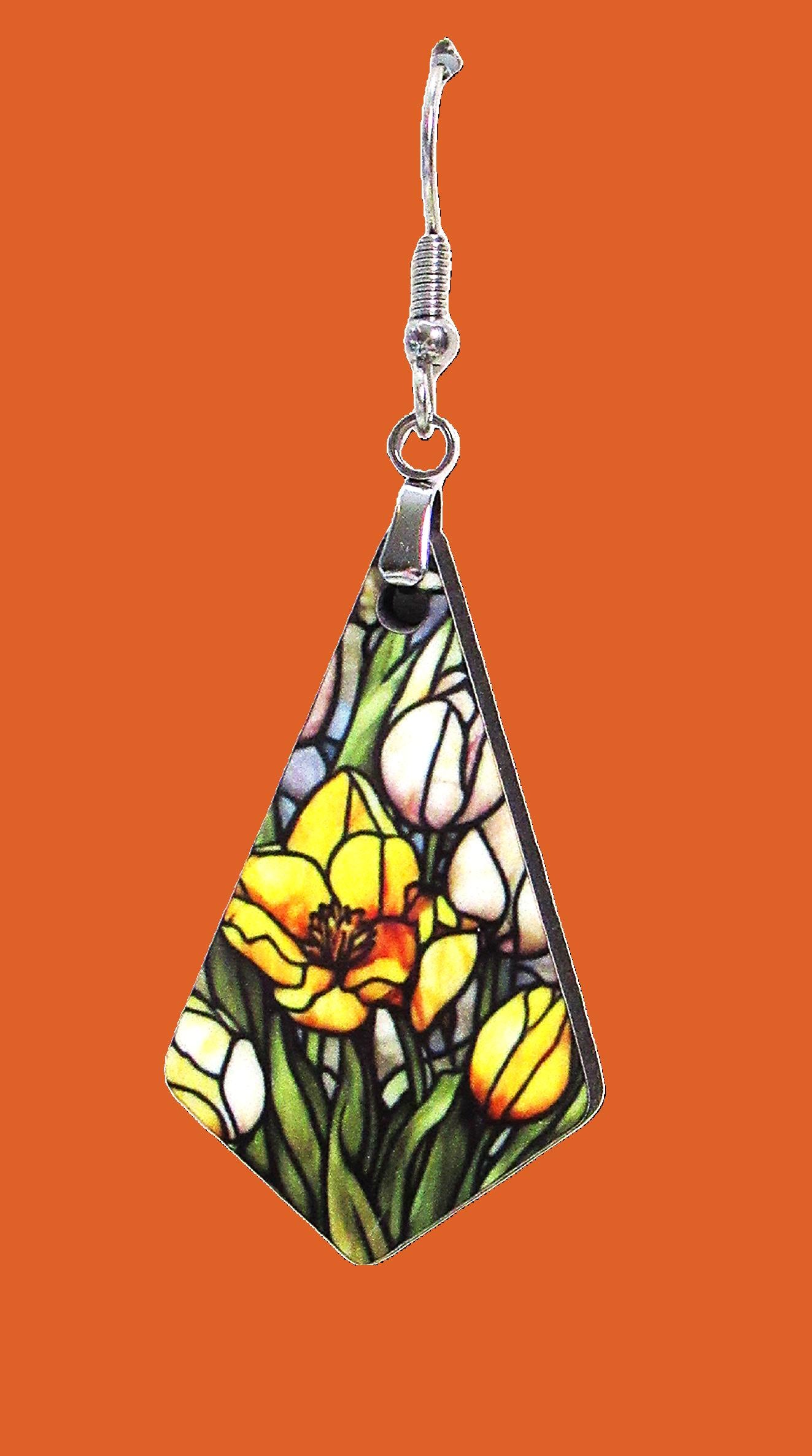 Boho Geometric Shaped Sublimated Earrings