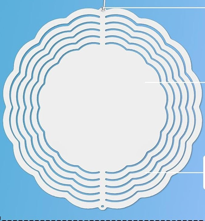 8 inch Sublimated Wind Spinner Special Order