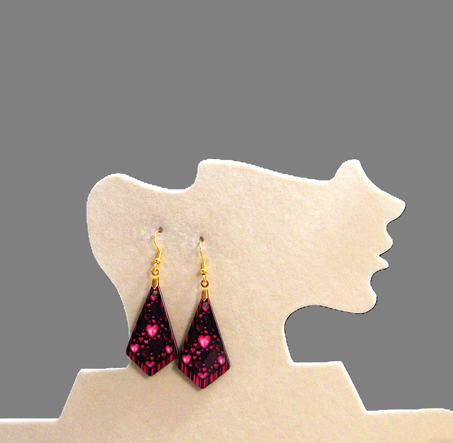 Boho Geometric Shaped Sublimated Earrings