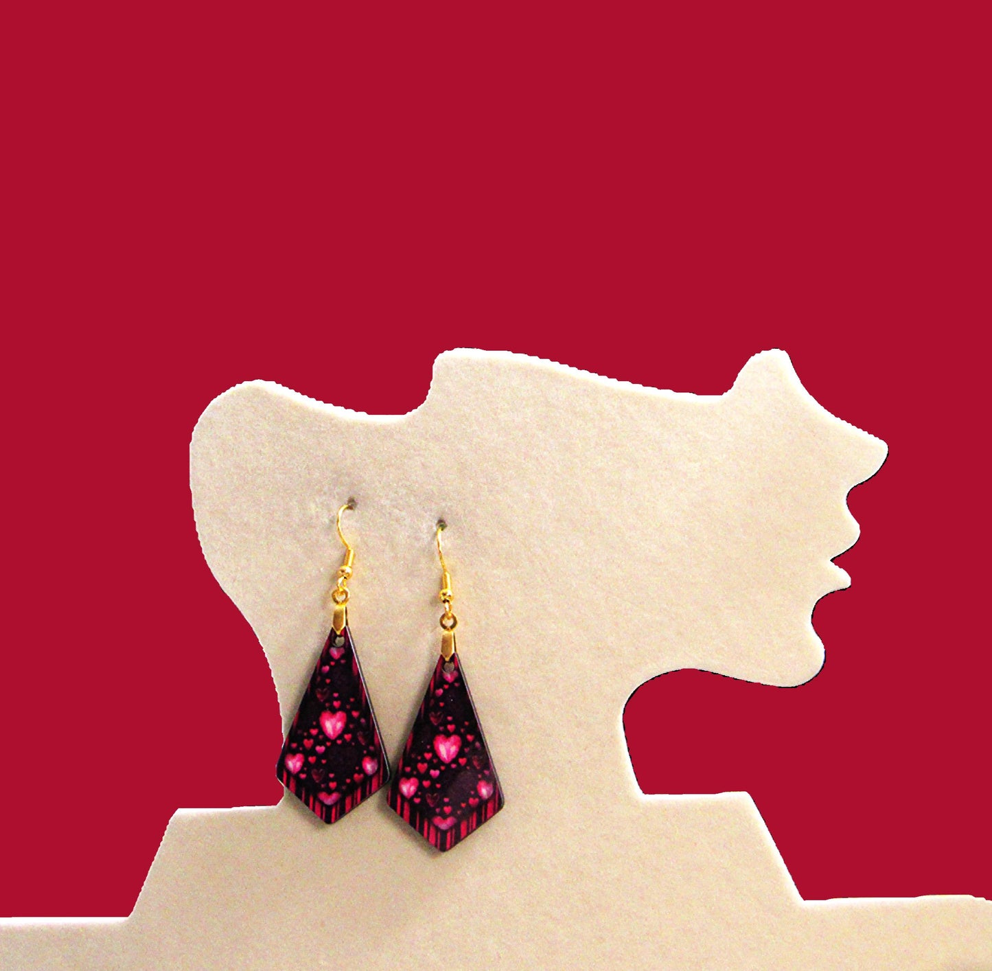 Boho Geometric Shaped Sublimated Earrings