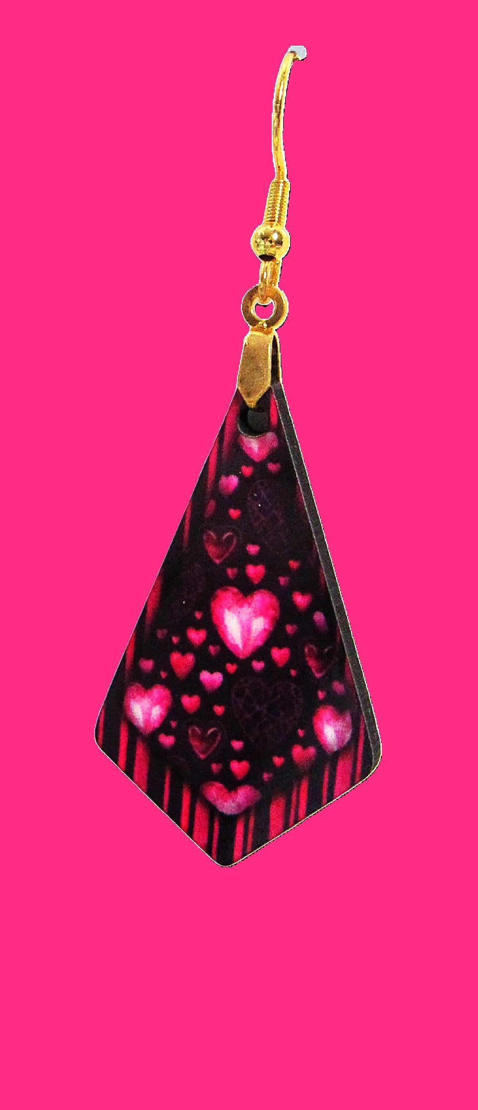 Boho Geometric Shaped Sublimated Earrings