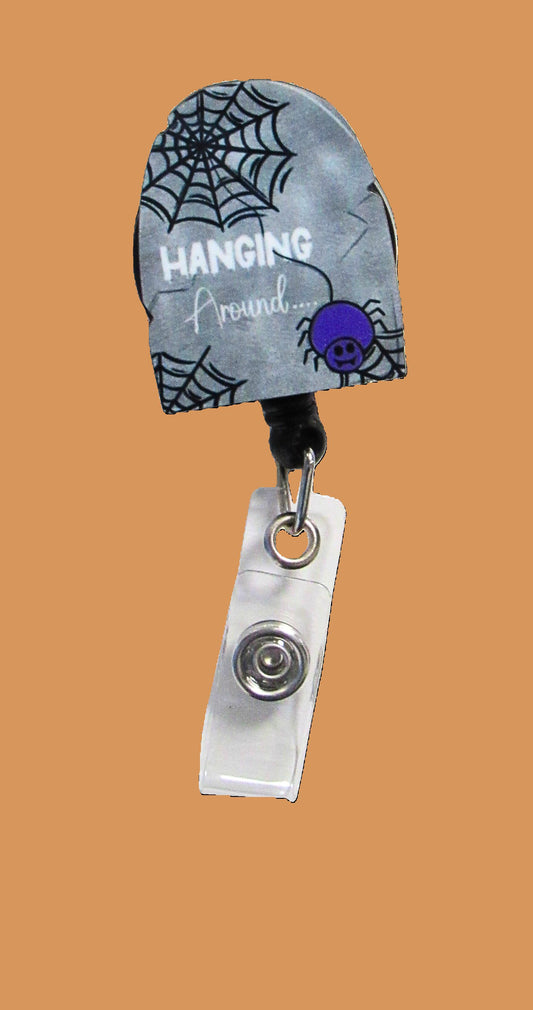 Grave Stone Shaped Sublimated Badge Reel