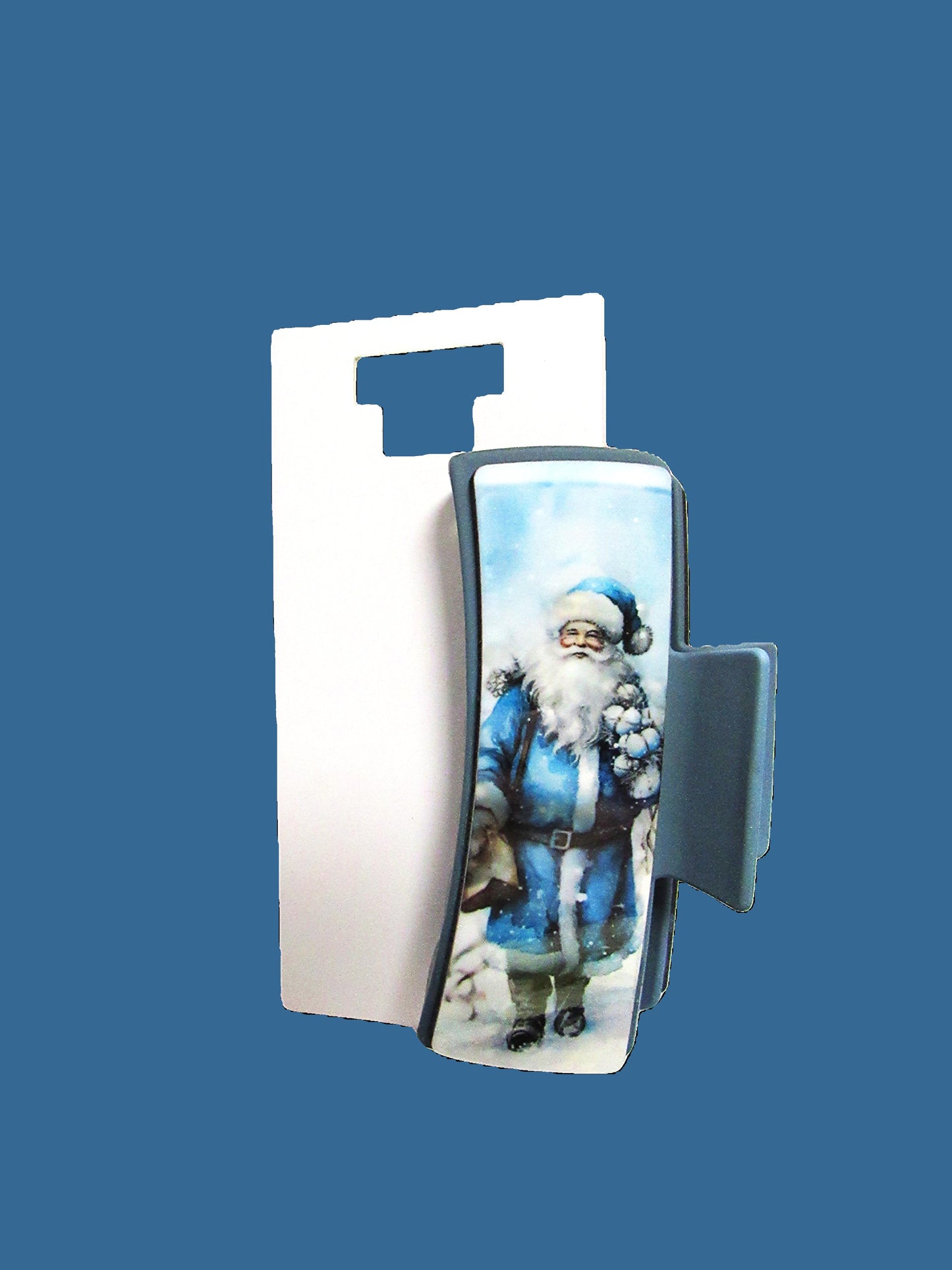 Christmas Sublimated Hair Clips Large