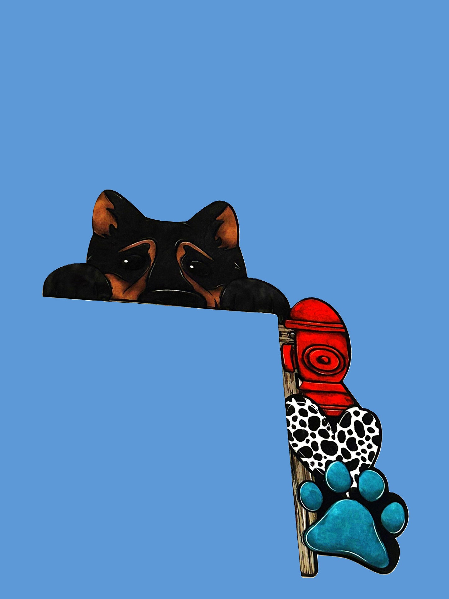 Dog Themed Sublimated Corner Sitter