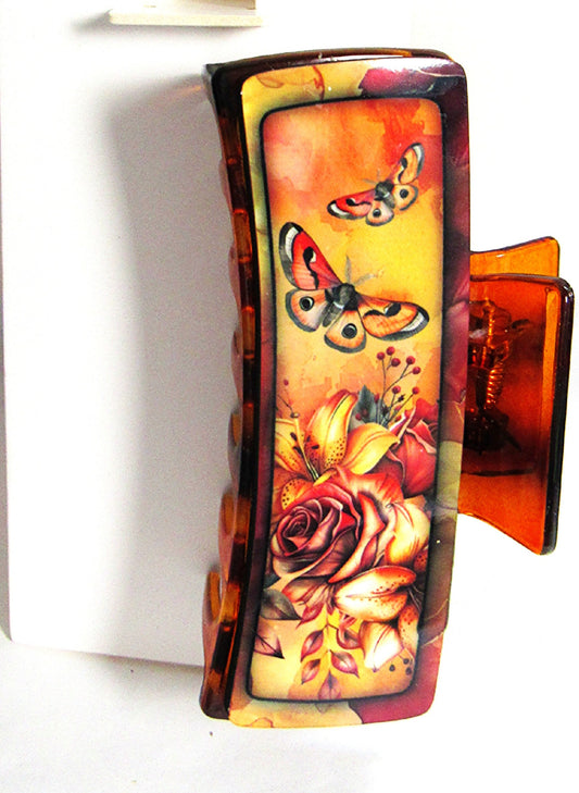 Large Sublimated Hair Claw Clip