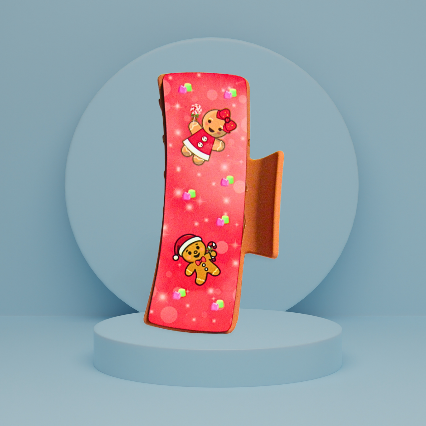 Large Sublimated Hair Claw Clip