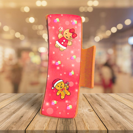 Large Sublimated Hair Claw Clip