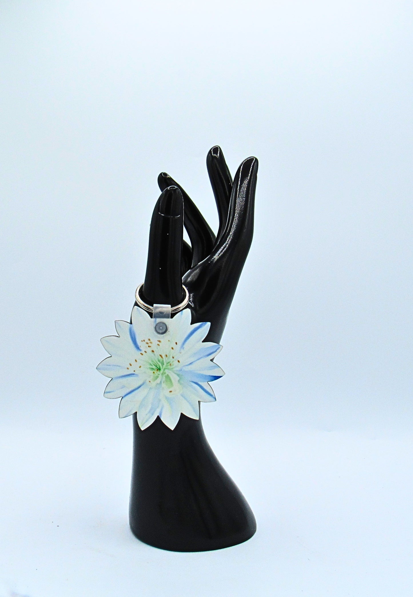 MDF- Edelweiss Shaped Sublimated Keychain