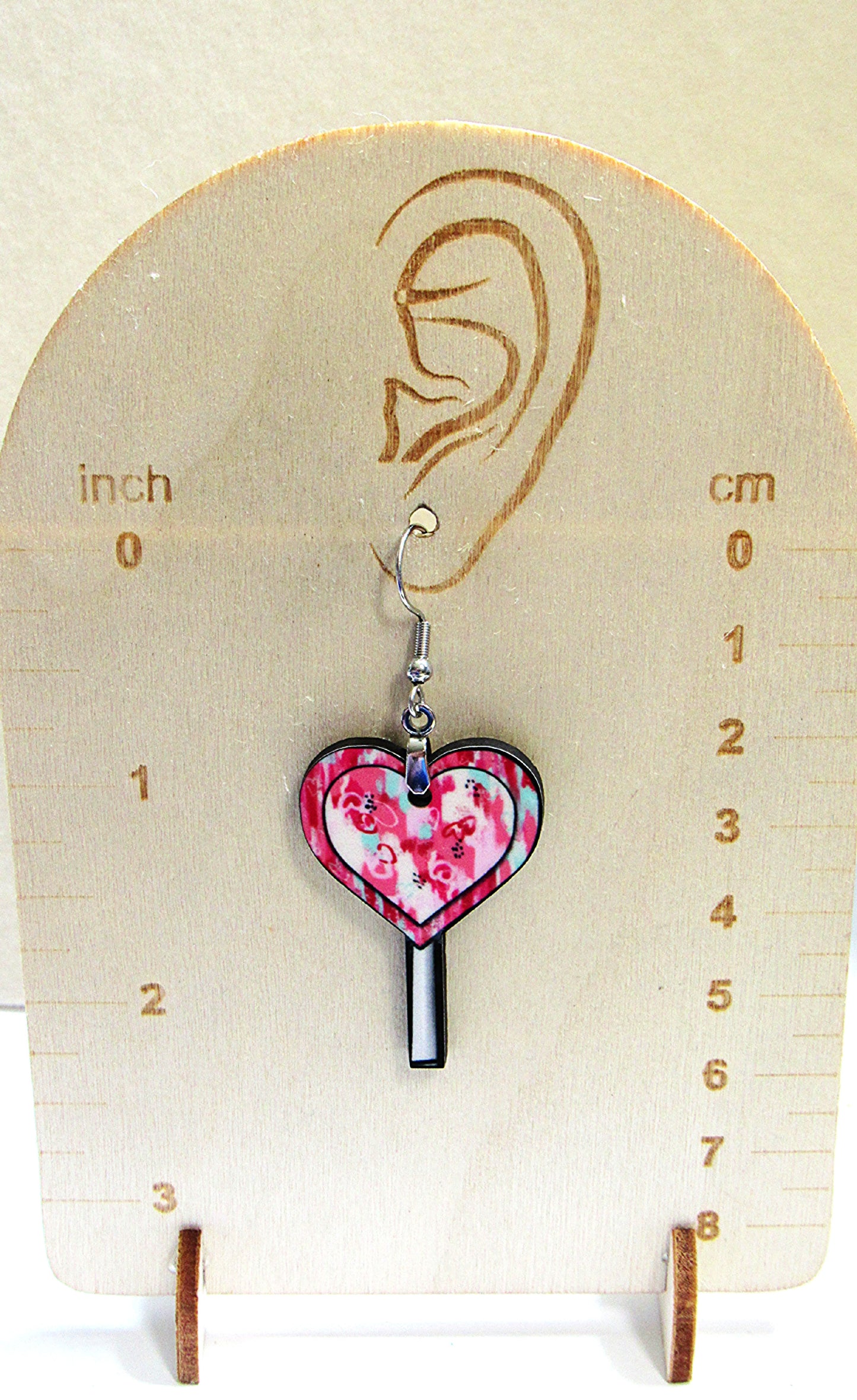 Sucker Shaped Sublimated Earrings