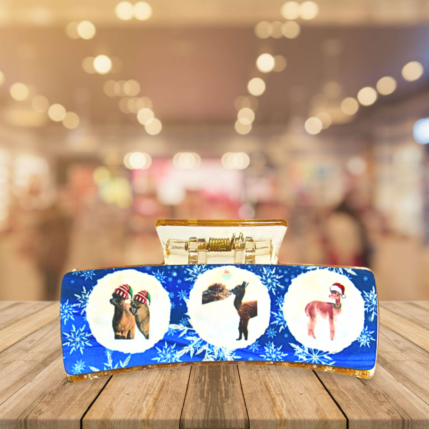 Large Sublimated Hair Claw Clip