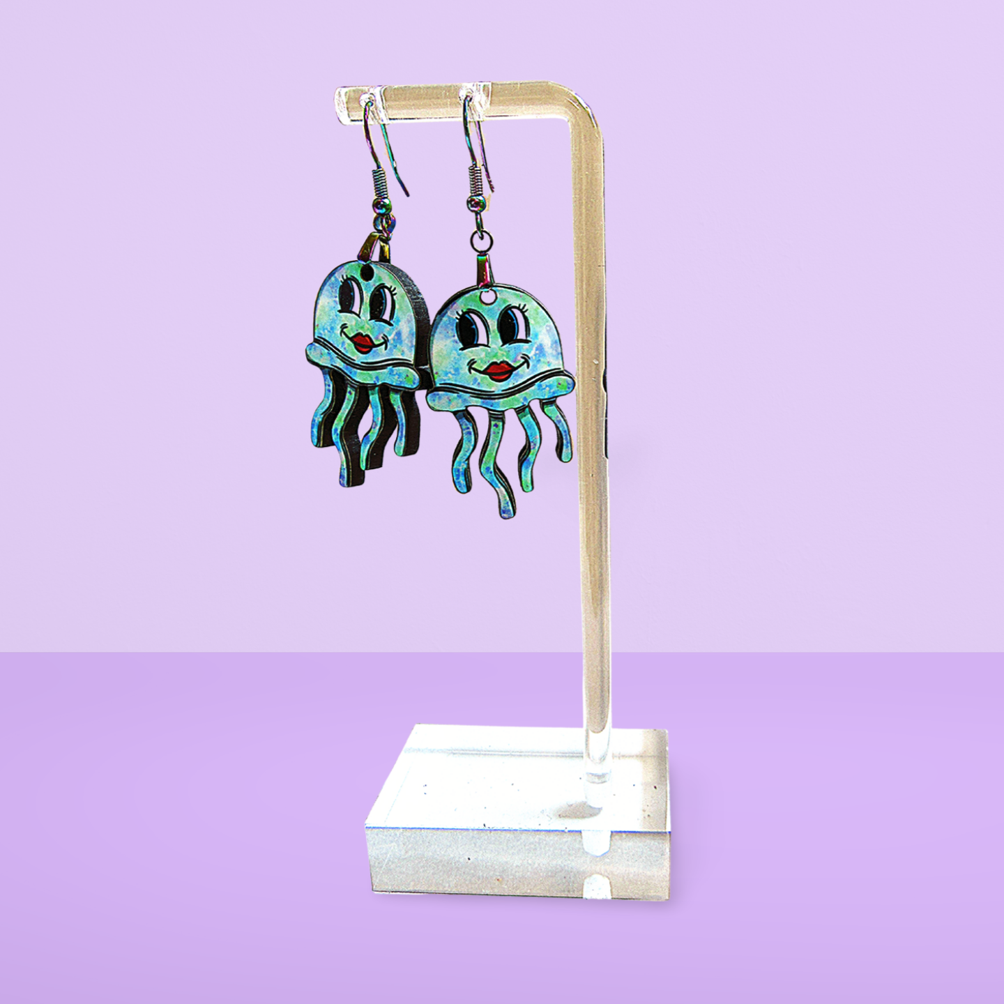 Jellyfish Sublimated Earrings