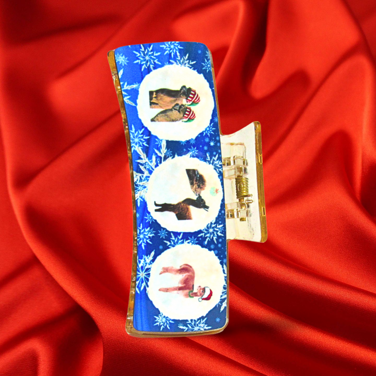 Large Sublimated Hair Claw Clip