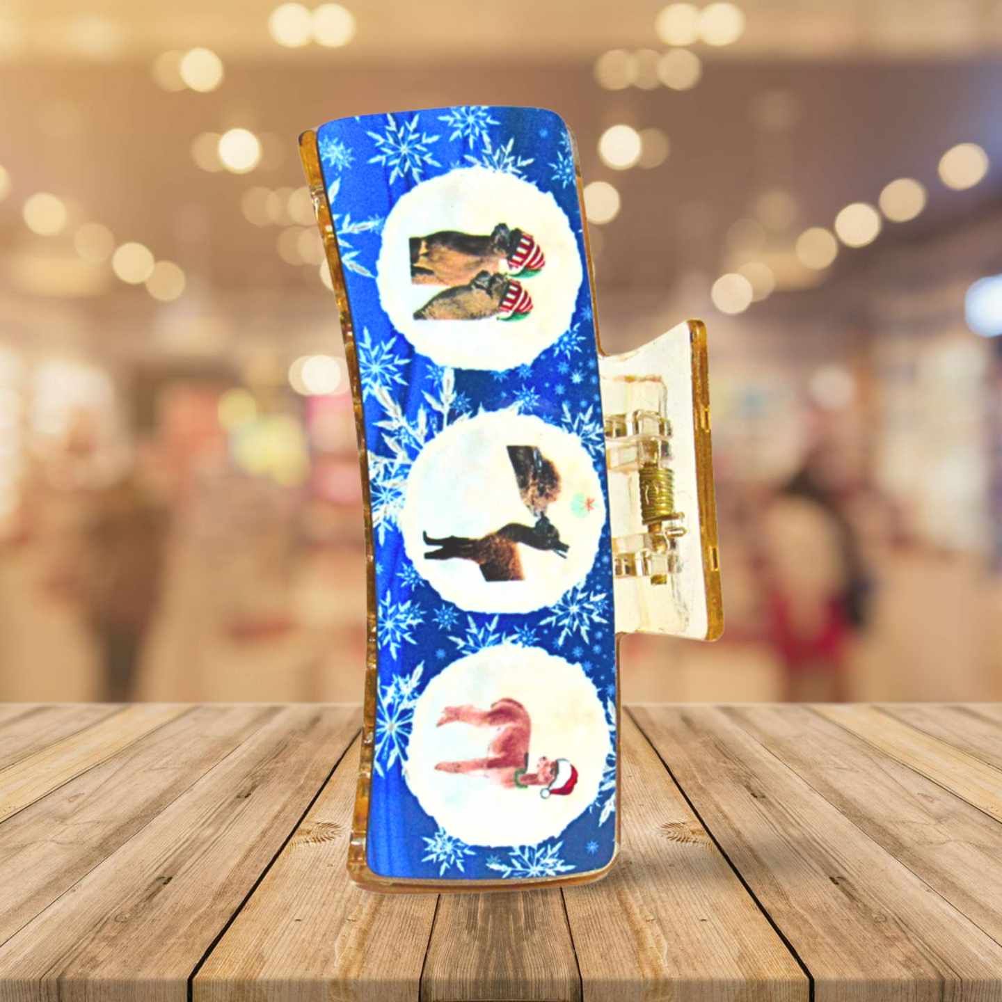 Large Sublimated Hair Claw Clip