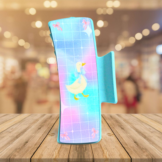 Large Sublimated Hair Claw Clip