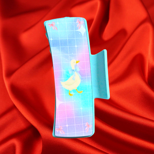 MDF-Large Sublimated Hair Claw Clip