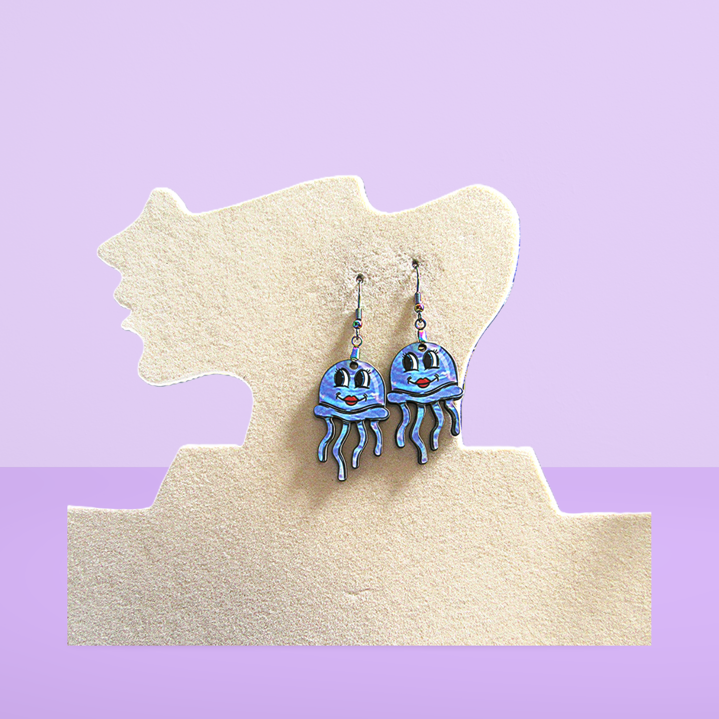 Jellyfish Sublimated Earrings