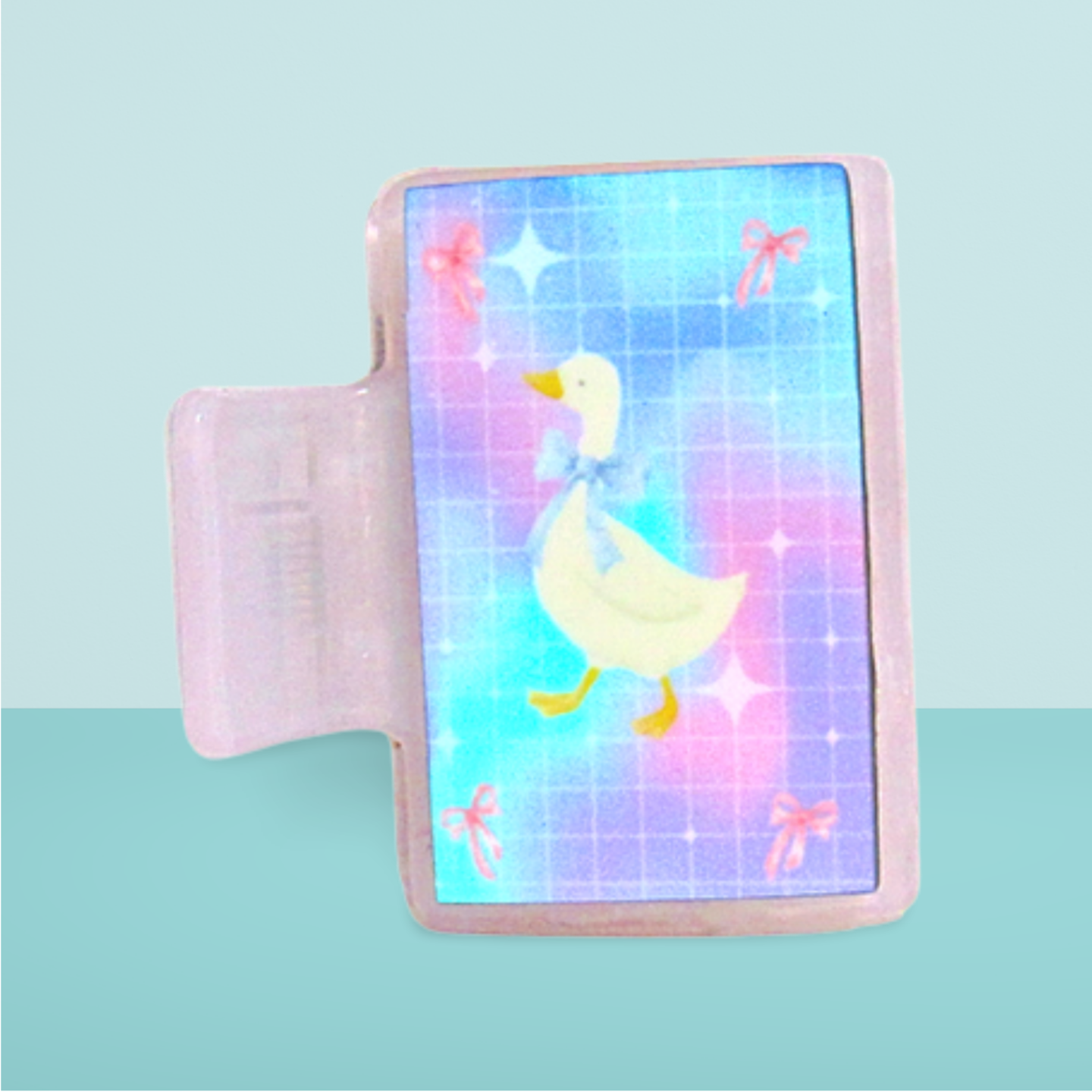 Small Sublimated Hair Claw Clip