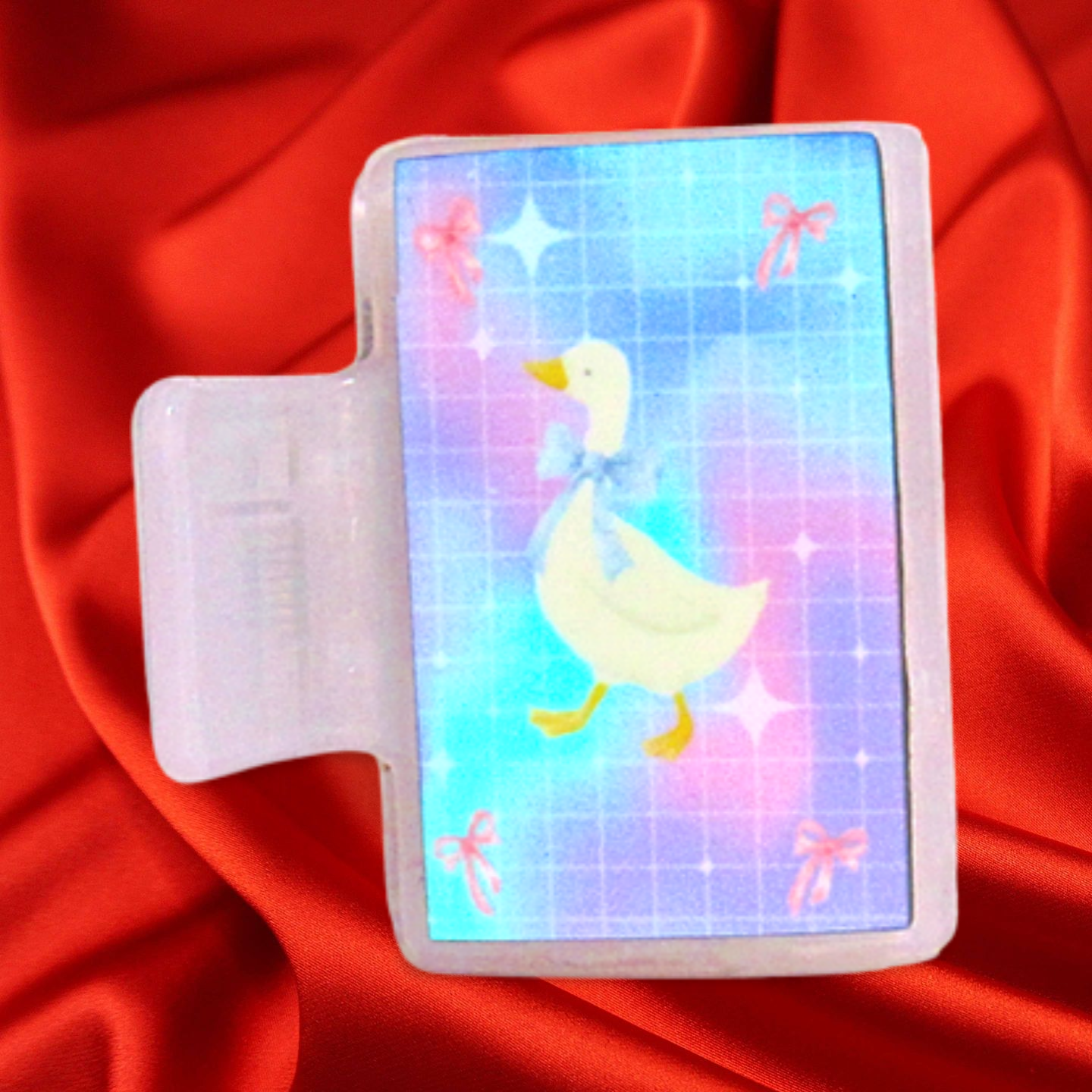 Small Sublimated Hair Claw Clip