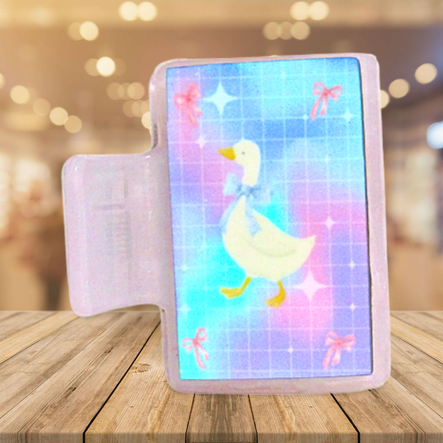 Small Sublimated Hair Claw Clip