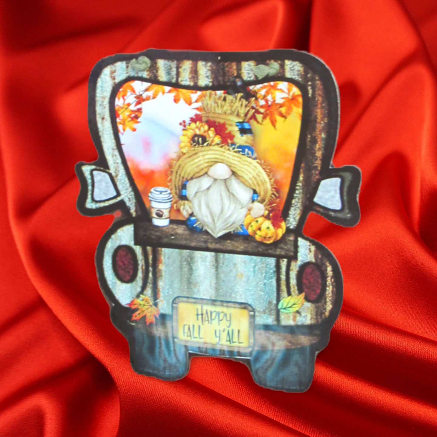 Truck Shaped Sublimated Door Hanger