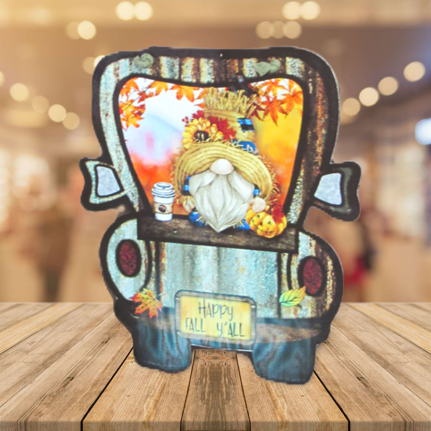 Truck Shaped Sublimated Door Hanger