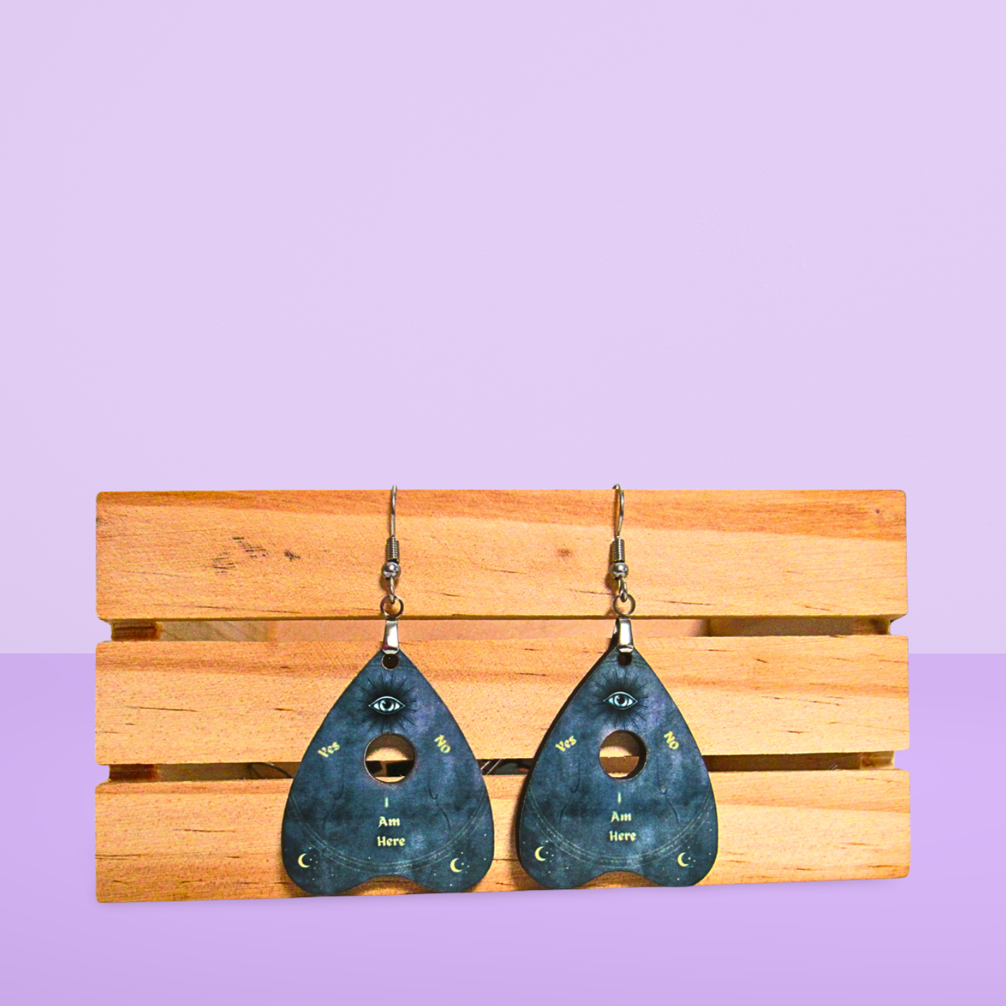 Planchette Shaped Sublimated Earring 1.5 inch