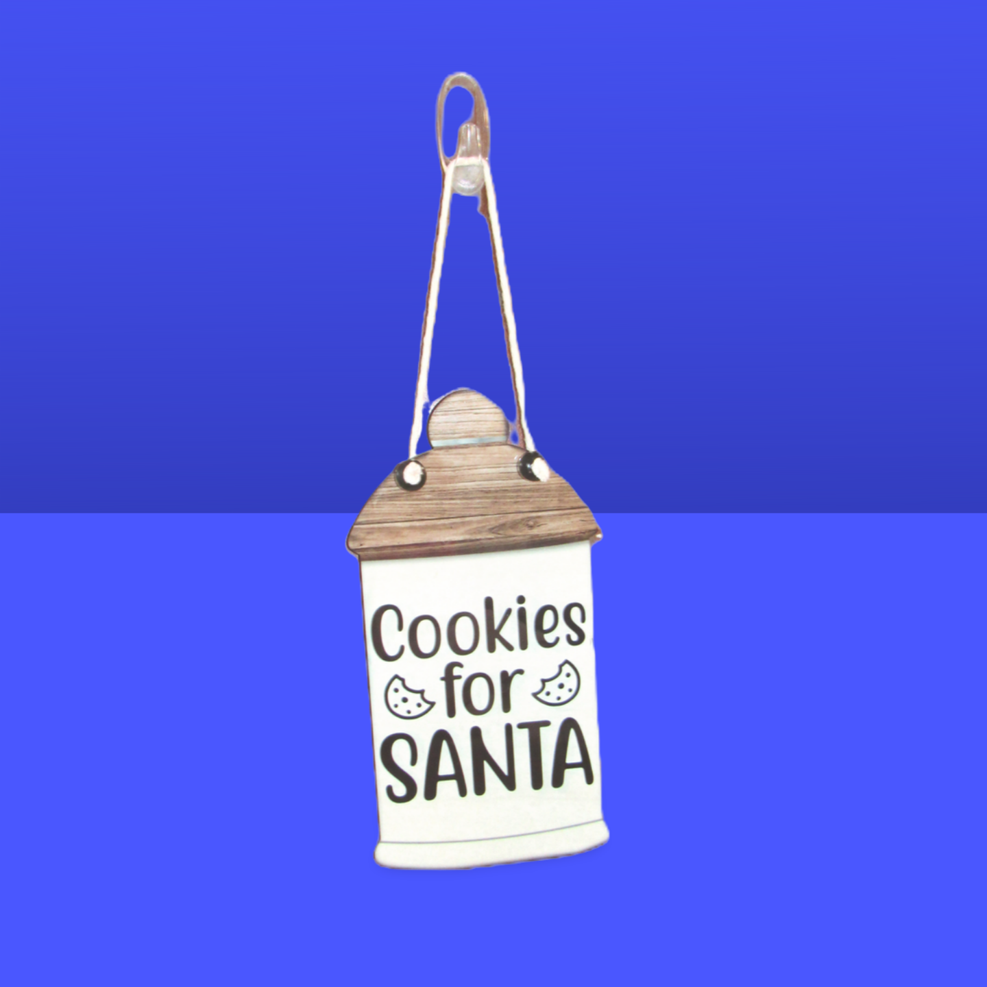 Cookie Jar Shaped Sublimated Door Hanger