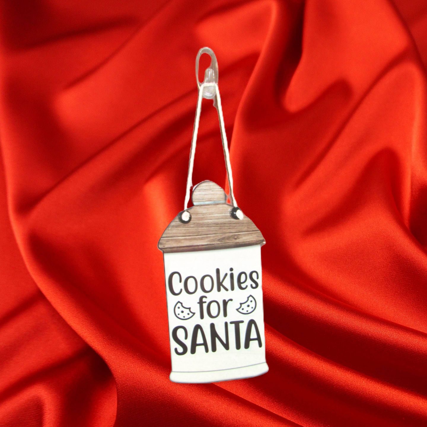 Cookie Jar Shaped Sublimated Door Hanger