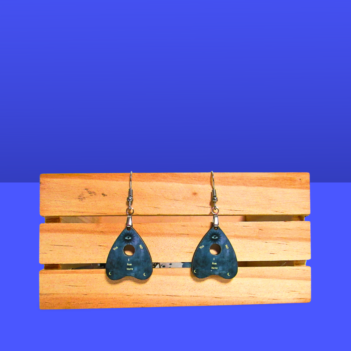 Planchette Shaped Sublimated Earring 1 inch