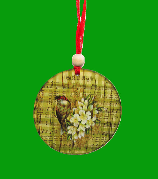 Round Shaped Sublimated Ornament