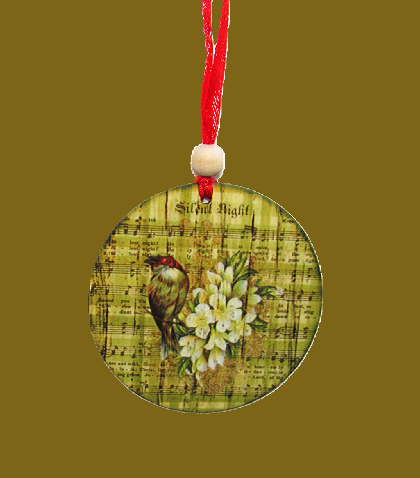 Round Shaped Sublimated Ornament