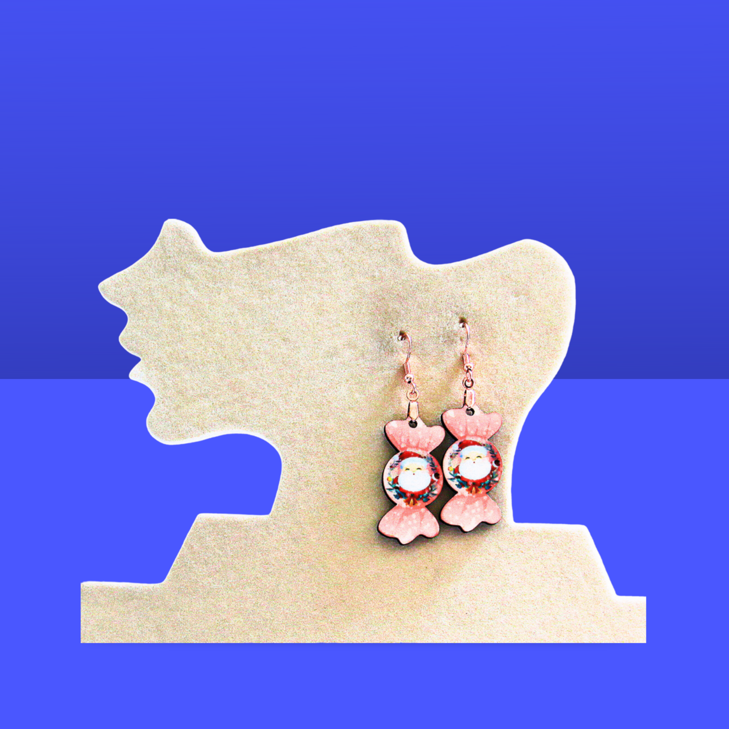 Candy Shaped Sublimated Earring