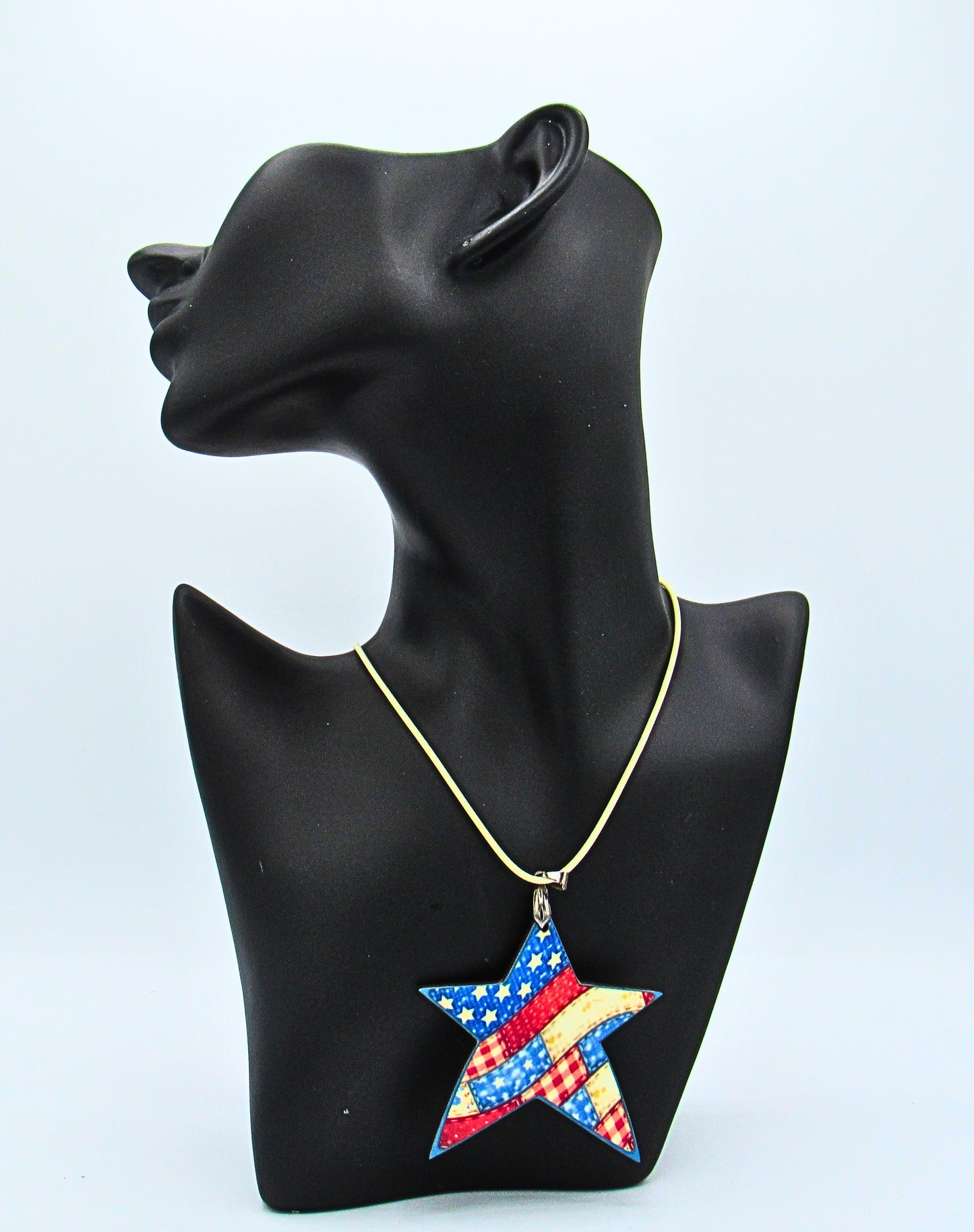 MDF-Star Shaped Sublimated Necklace 24 inch