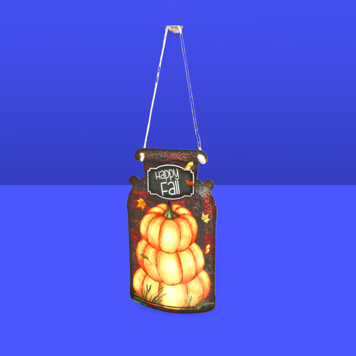 Milk Can Shaped Sublimated Door Hanger