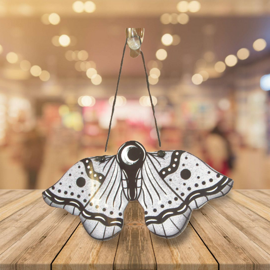 Moth Shaped Sublimated Door Hanger
