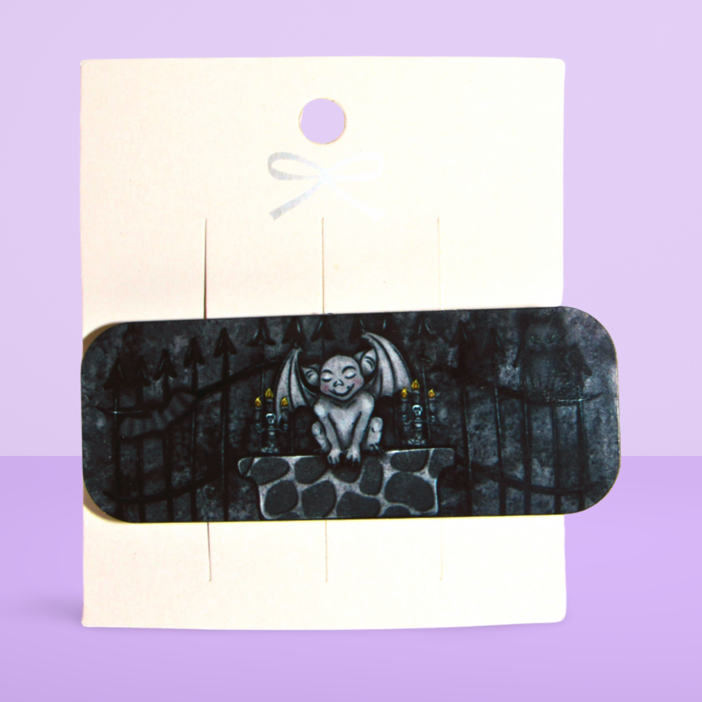 Rectangle Shaped Sublimated Barrette