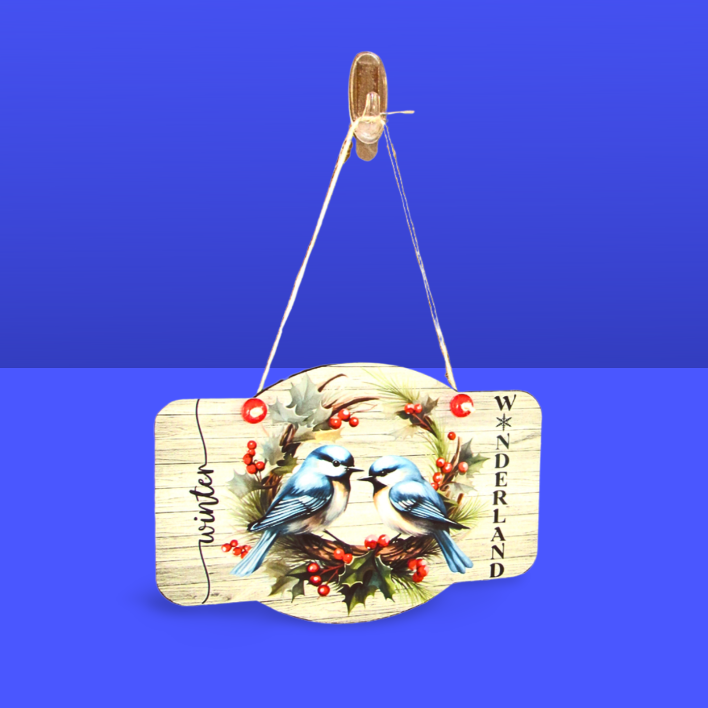 Plaque Shaped Sublimated Door Hanger